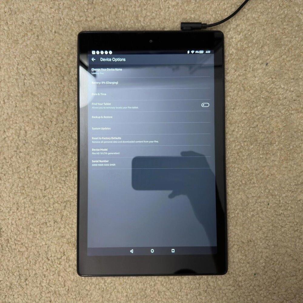 Amazon Fire HD 10 (7th Generation) 64GB Wi-Fi, 10.Inch - Black